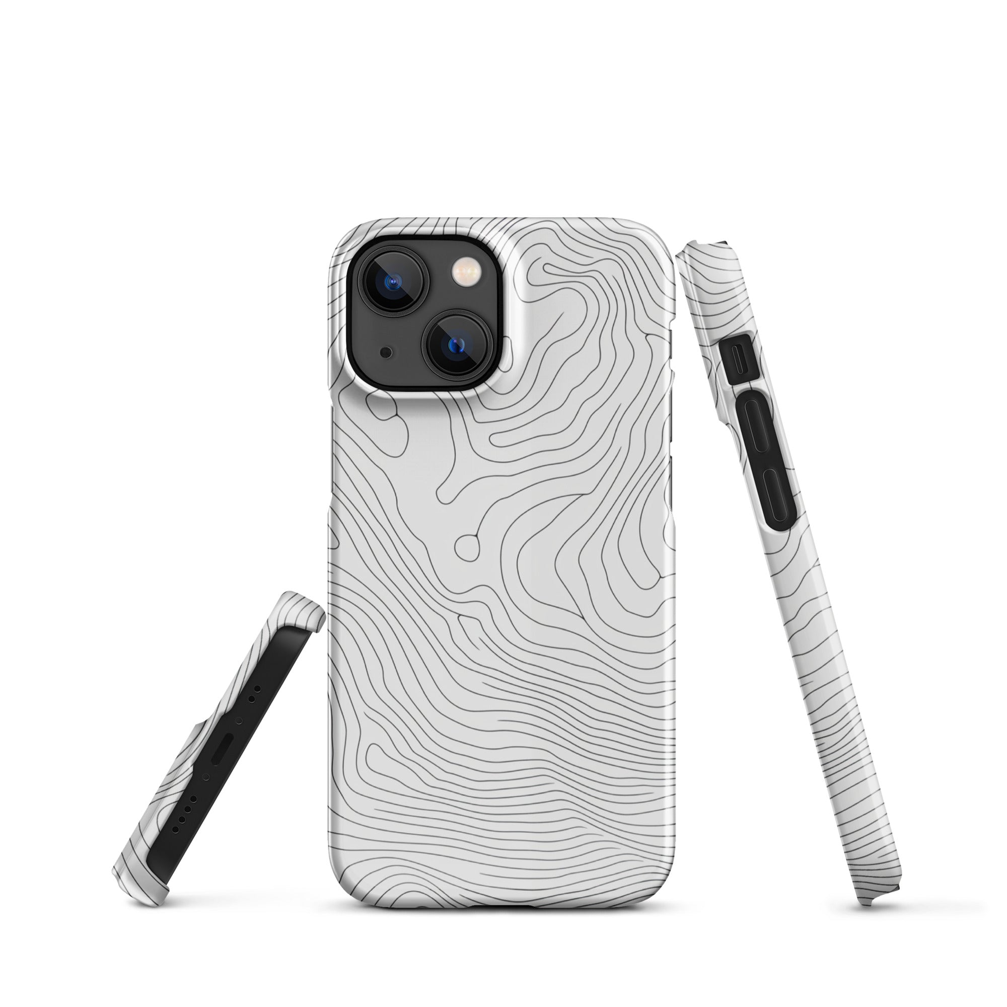 Grey Phone Phone case for iPhone-15